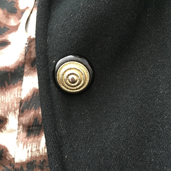 Sam Edelman Mixed Media Wool Leather Jacket - Picture 10 of 11